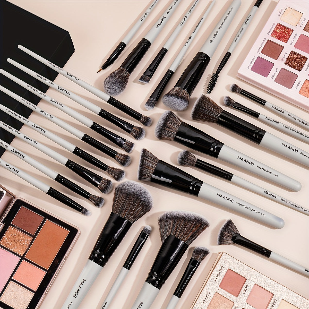 MAANGE Makeup Tool Set - [37 pieces]