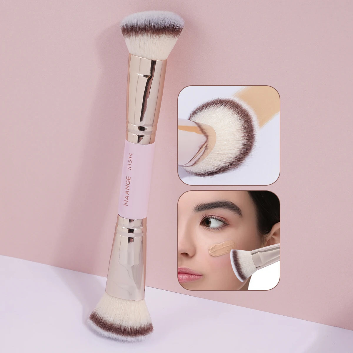 MAANGE Double Head Makeup Brushes