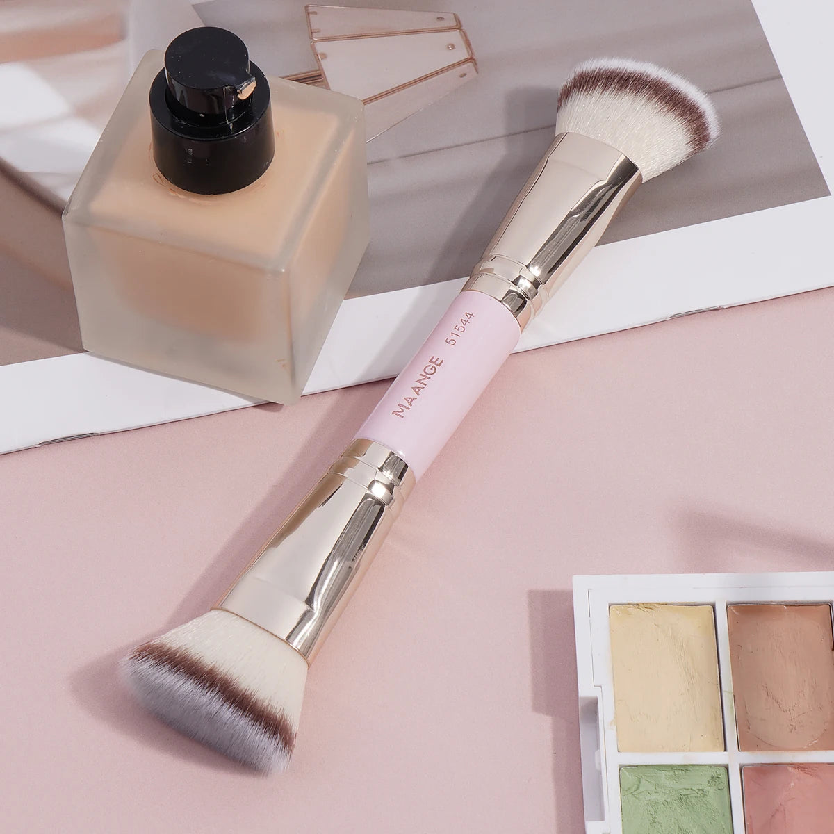 MAANGE Double Head Makeup Brushes